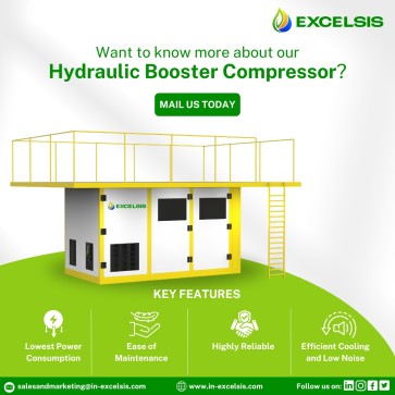 Hydraulic Booster Compressor.